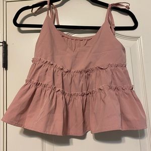 Ruffled shirt